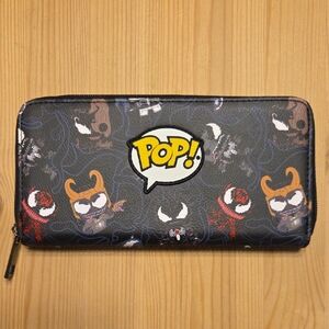 Loungefly x Funko Pop! Marvel Venomized Zip-Around Wallet